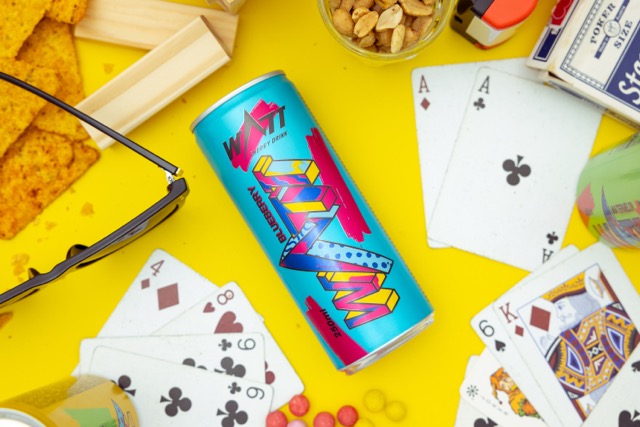 Watt Blueberry kékáfonya ízű energiaital