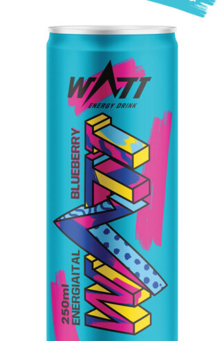 WATT energiaital kékáfonyás cukros finom